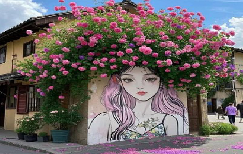 合山怎么设计网红打卡墙绘