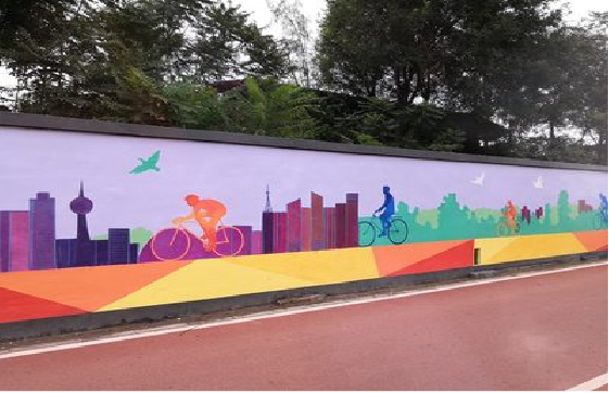 合山墙体彩绘-围墙