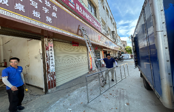 合山装招牌的时候要注意什么?