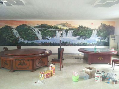 合山墙绘-写实风景