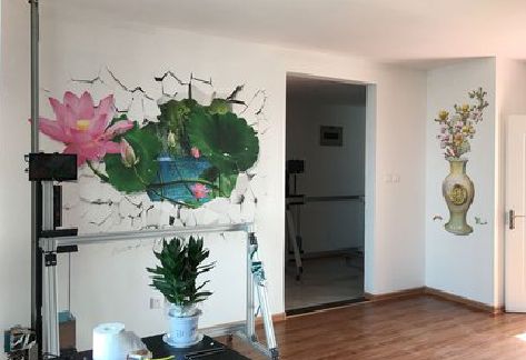 合山墙体彩绘相比墙纸的优势。