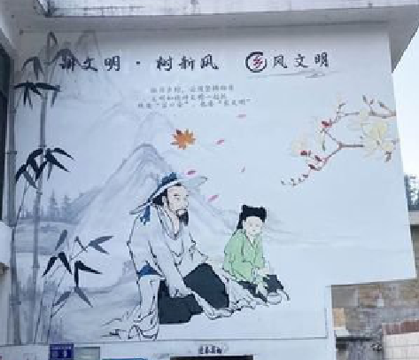 合山分享几个墙绘保养知识。